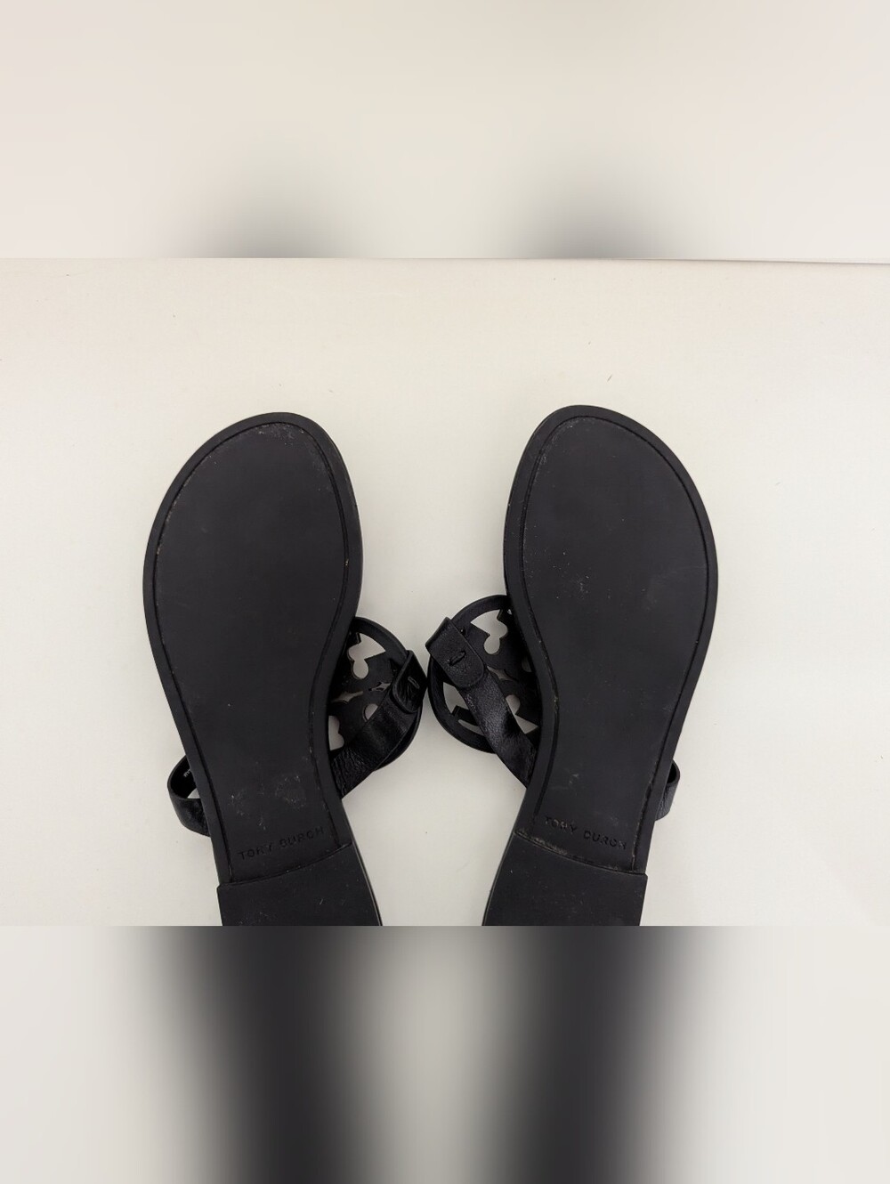 EUC! Tory Burch Miller Pave Sandal In Black Size 9 - Picture 13 of 15